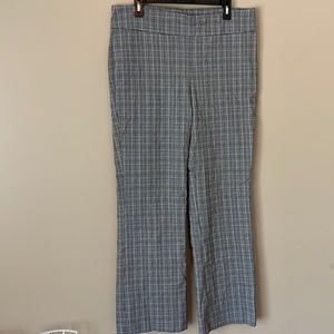 SoHo womens black and white plaid pants size XL